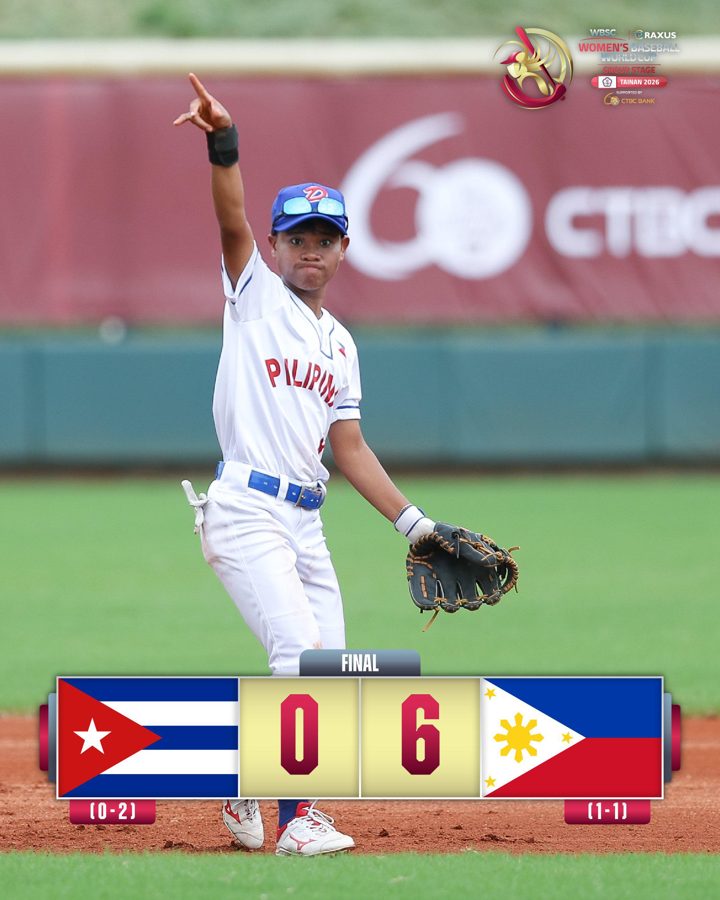 🇵🇭The Philippines earned their first-ever win in Women’s Baseball World Cup history!