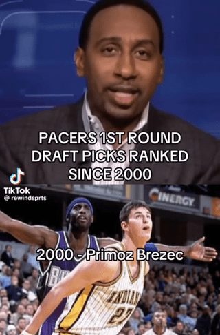 Pacers 1st round picks since 00