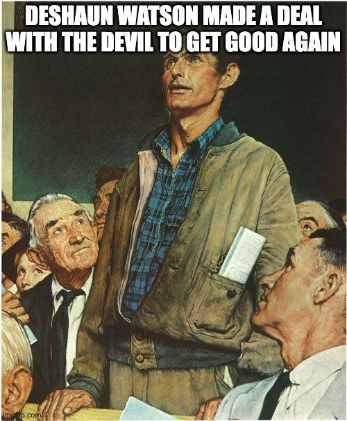 Oh we're the bad place aren't we?