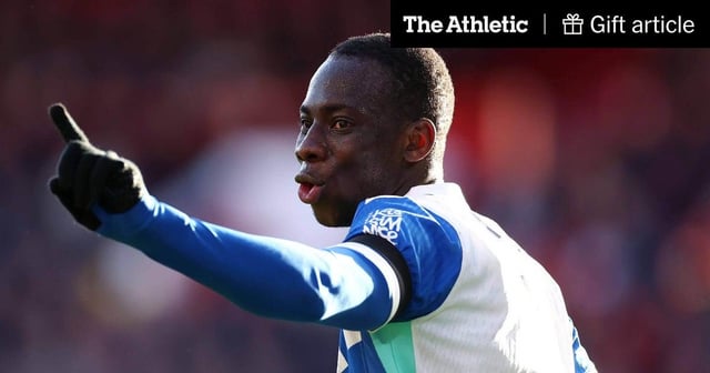 Liverpool see £60m transfer offer for Yankuba Minteh rejected by Brighton