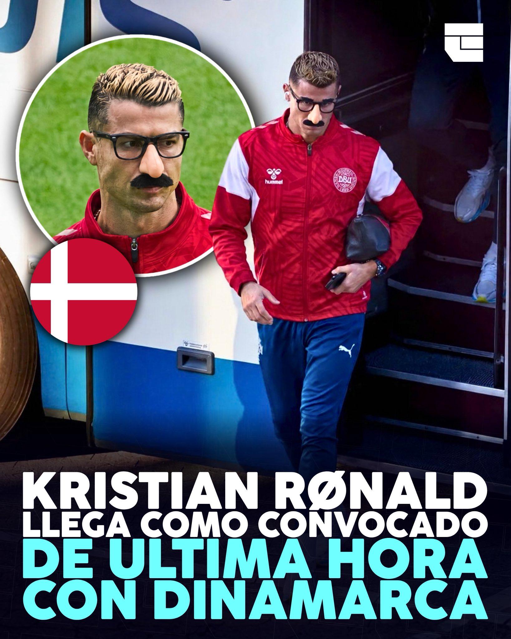 Denmark is going to field a new upcoming prospect tonight. One to look out for.