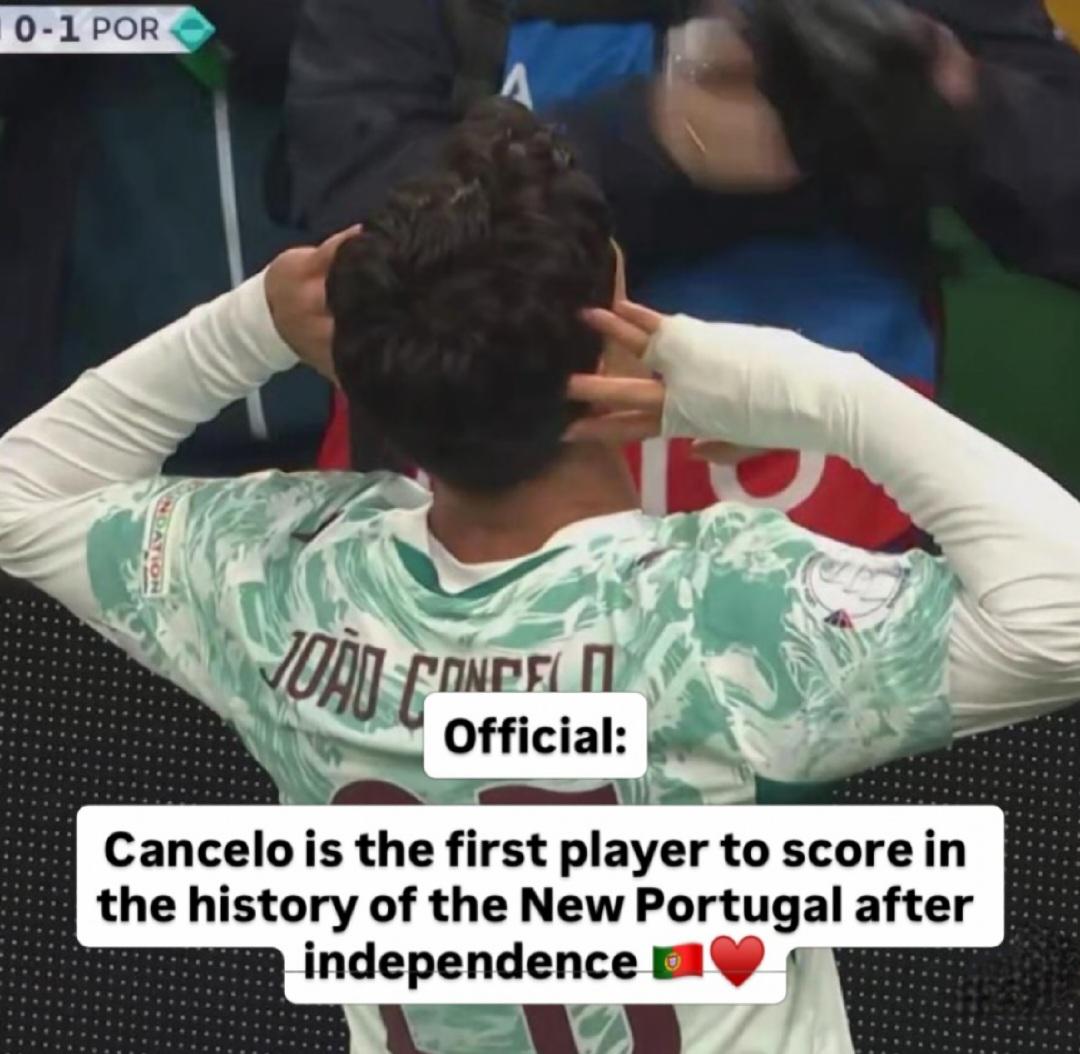 Canceol scored first after Portuguese liberation